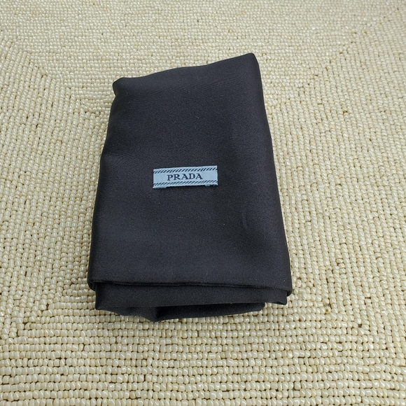 Prada Black Satin Dust Bag 14” X 8.5”, Preowned Condition. (C6)** - Picture 8 of 8